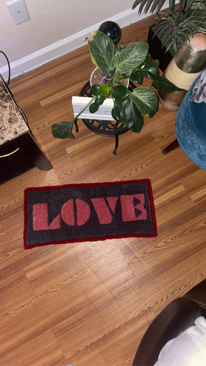 ‘LOVE’ - Tufted Rug