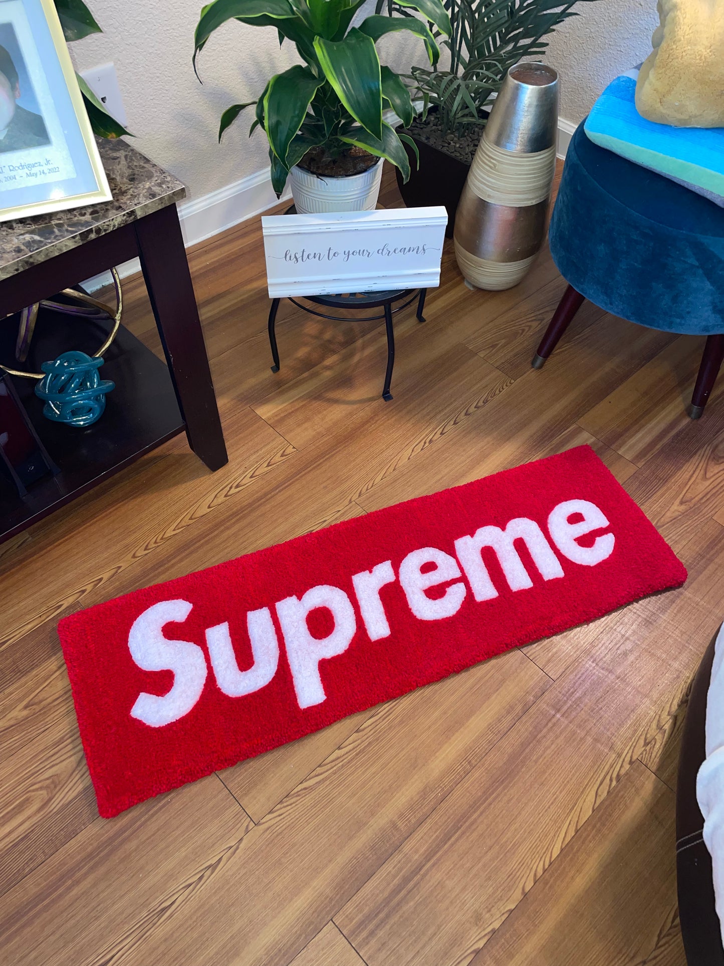 Supreme rug shop mat